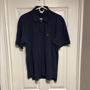 Brooks Brothers Blue Polo Shirt with Embroidered Logo